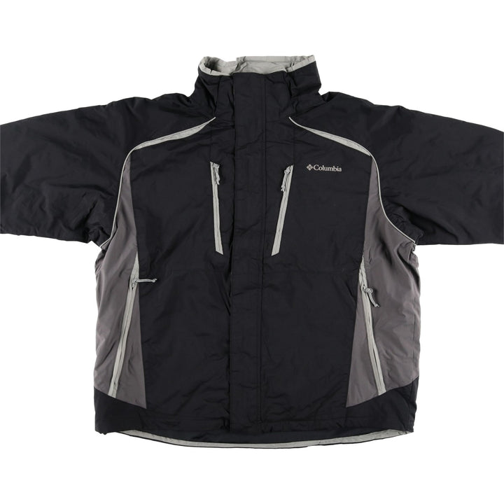 Columbia INTERCHANGE Mountain Jacket, Shell Jacket, Men's XL Nylon black type Vintage Second Hand