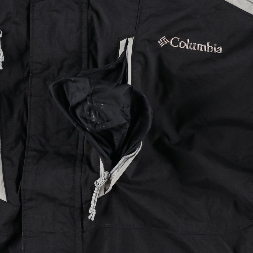 Columbia INTERCHANGE Mountain Jacket, Shell Jacket, Men's XL Nylon black type Vintage Second Hand