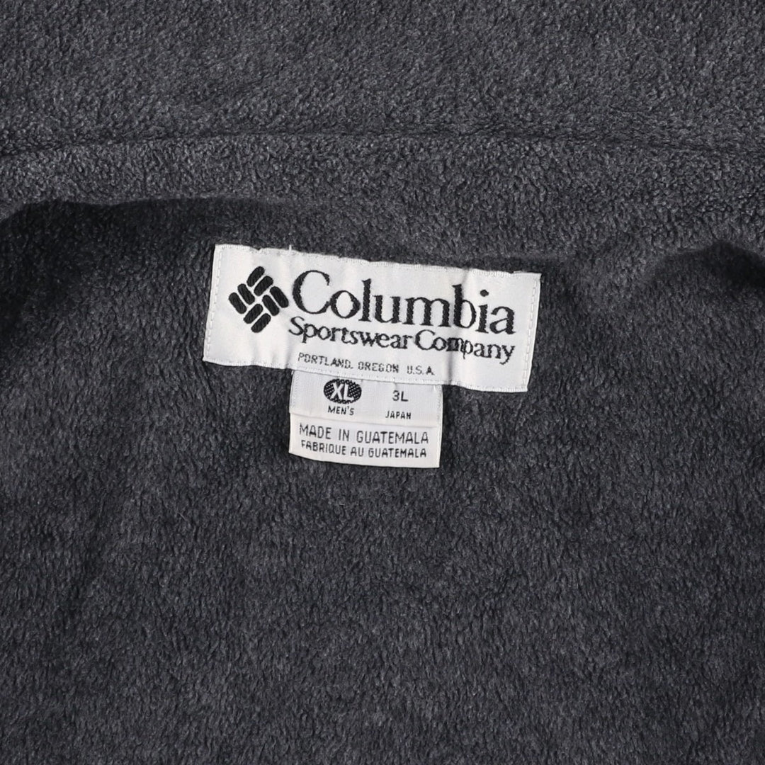 Columbia Men's XL Padded Puffer Jacket Polyester (insulation) black type Vintage Second Hand