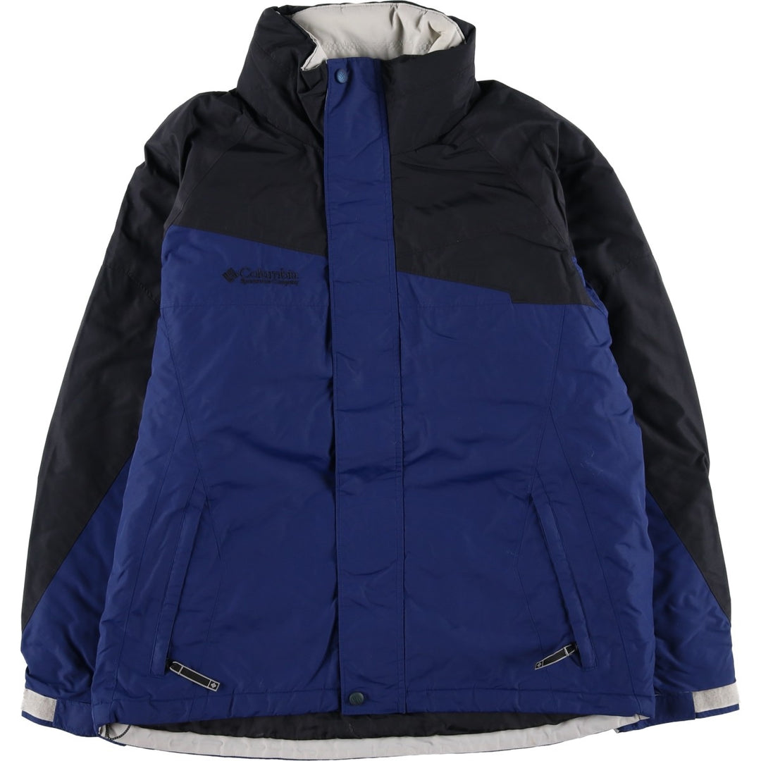 Columbia Men's Padded Mountain Jacket, Shell Jacket, Puffer Jacket, Size M Nylon blue type Vintage Second Hand