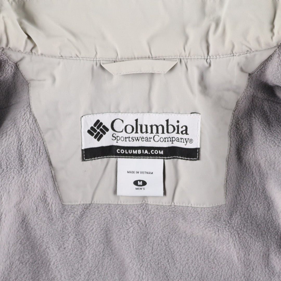 Columbia Men's Padded Mountain Jacket, Shell Jacket, Puffer Jacket, Size M Nylon blue type Vintage Second Hand