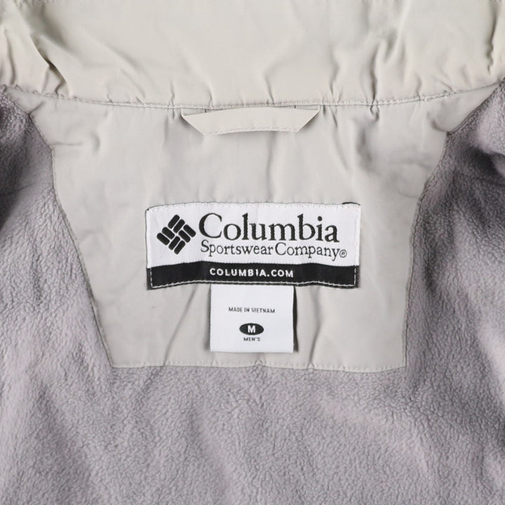 Columbia Men's Padded Mountain Jacket, Shell Jacket, Puffer Jacket, Size M Nylon blue type Vintage Second Hand