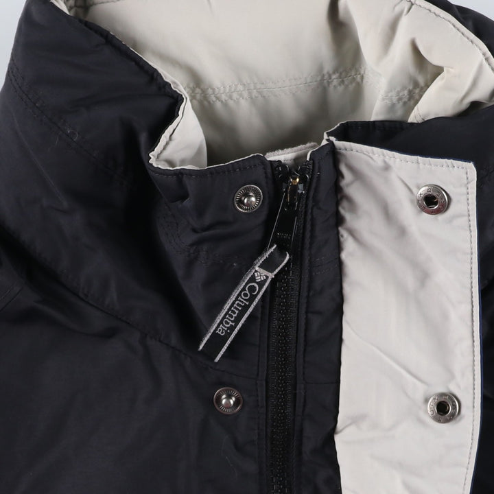 Columbia Men's Padded Mountain Jacket, Shell Jacket, Puffer Jacket, Size M Nylon blue type Vintage Second Hand