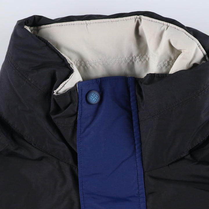 Columbia Men's Padded Mountain Jacket, Shell Jacket, Puffer Jacket, Size M Nylon blue type Vintage Second Hand