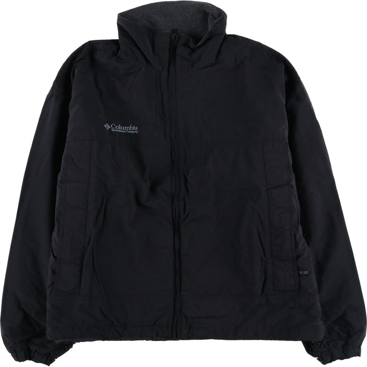 90s-00'S Columbia Men's XL Padded Puffer Jacket Nylon black type Vintage Second Hand