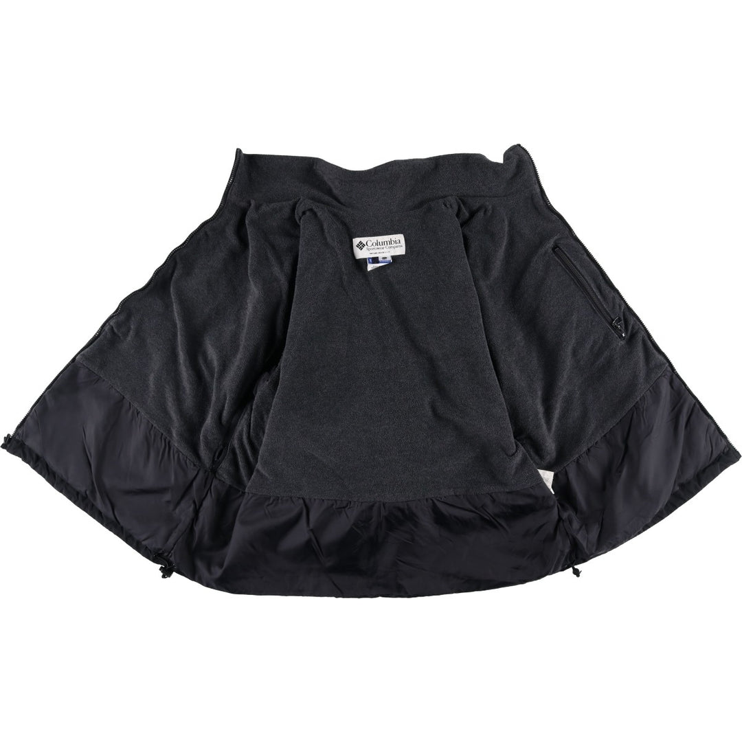 90s-00'S Columbia Men's XL Padded Puffer Jacket Nylon black type Vintage Second Hand