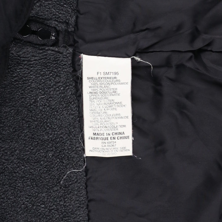 90s-00'S Columbia Men's XL Padded Puffer Jacket Nylon black type Vintage Second Hand