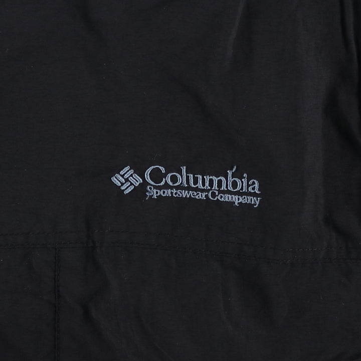 90s-00'S Columbia Men's XL Padded Puffer Jacket Nylon black type Vintage Second Hand