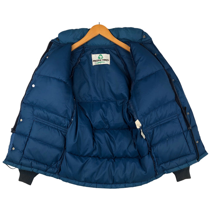 Vintage 70s-80'S Pacific Trail Down Jacket, Women's, Size Small Nylon blue type Vintage Second Hand