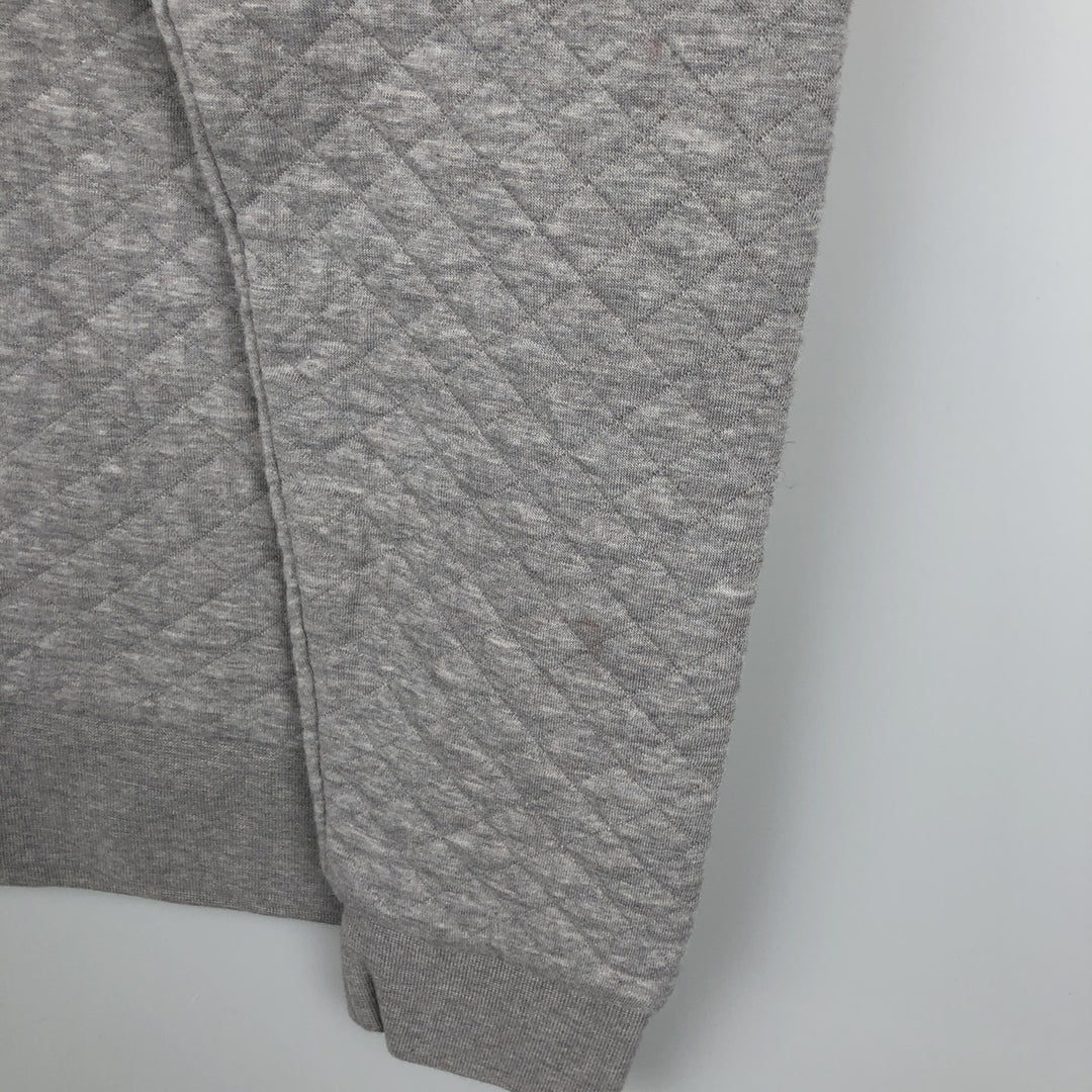 Patagonia Diamond Quilted Snap Tee 25282FA19 Half-Snap Sweatshirt, Women's Size Small cotton gray type Vintage Second Hand