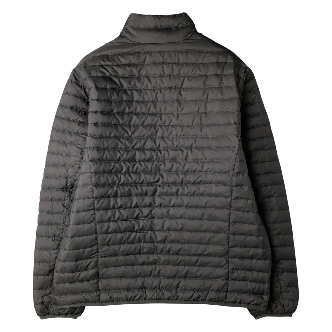 Eddie Bauer 650 Fill Power Down Jacket, Men's Size L polyester Charcoal Vintage Second Hand