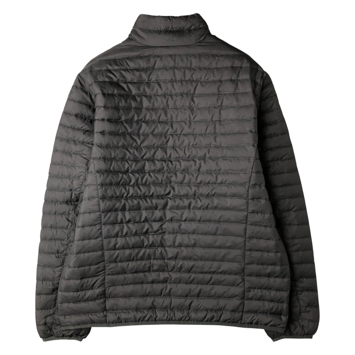 Eddie Bauer 650 Fill Power Down Jacket, Men's Size L polyester Charcoal Vintage Second Hand