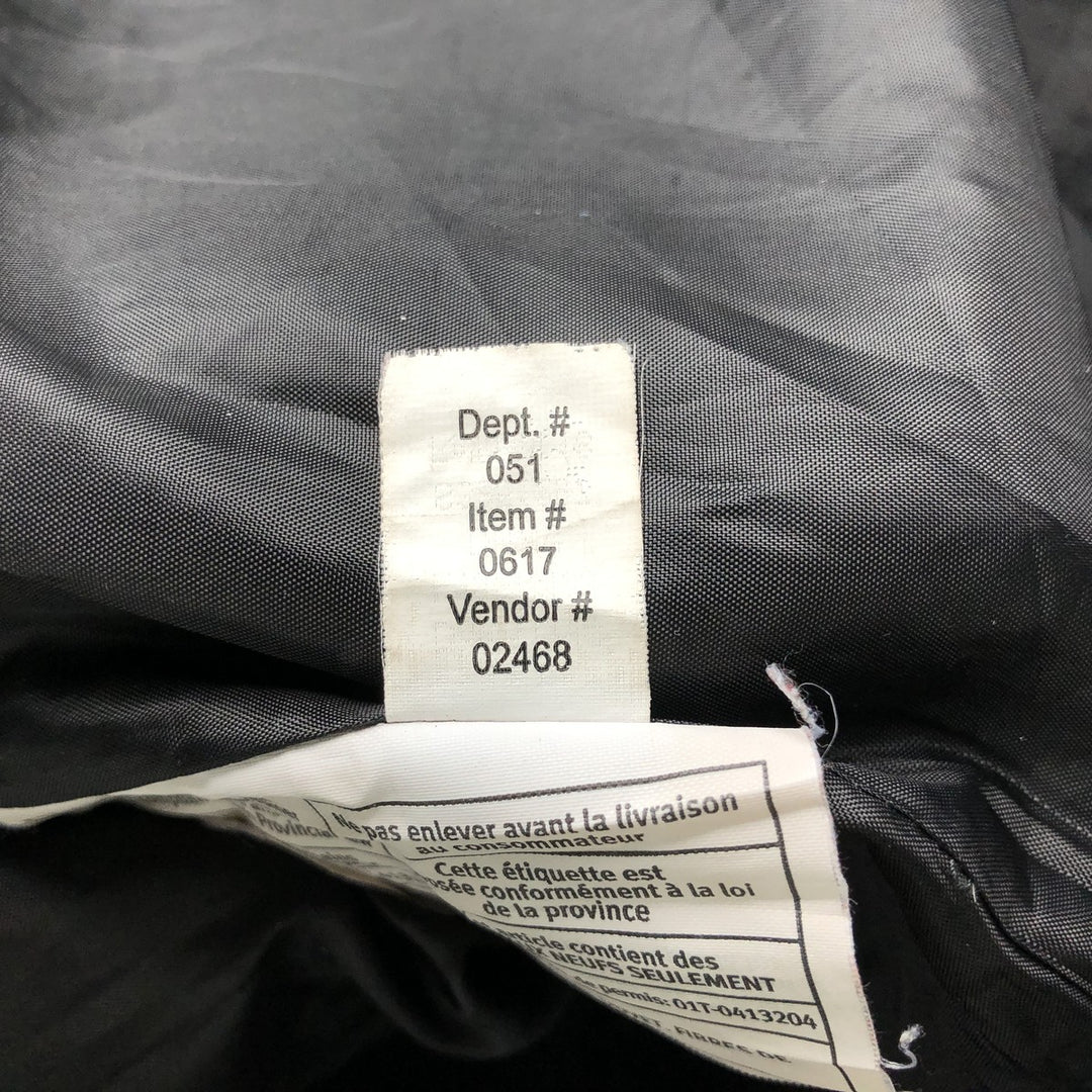 Eddie Bauer 650 Fill Power Down Jacket, Men's Size L polyester Charcoal Vintage Second Hand