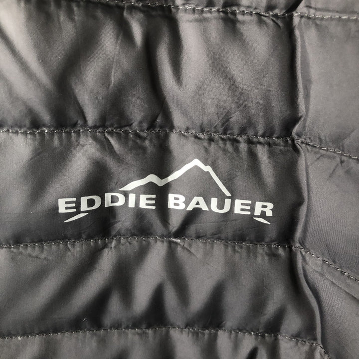 Eddie Bauer 650 Fill Power Down Jacket, Men's Size L polyester Charcoal Vintage Second Hand
