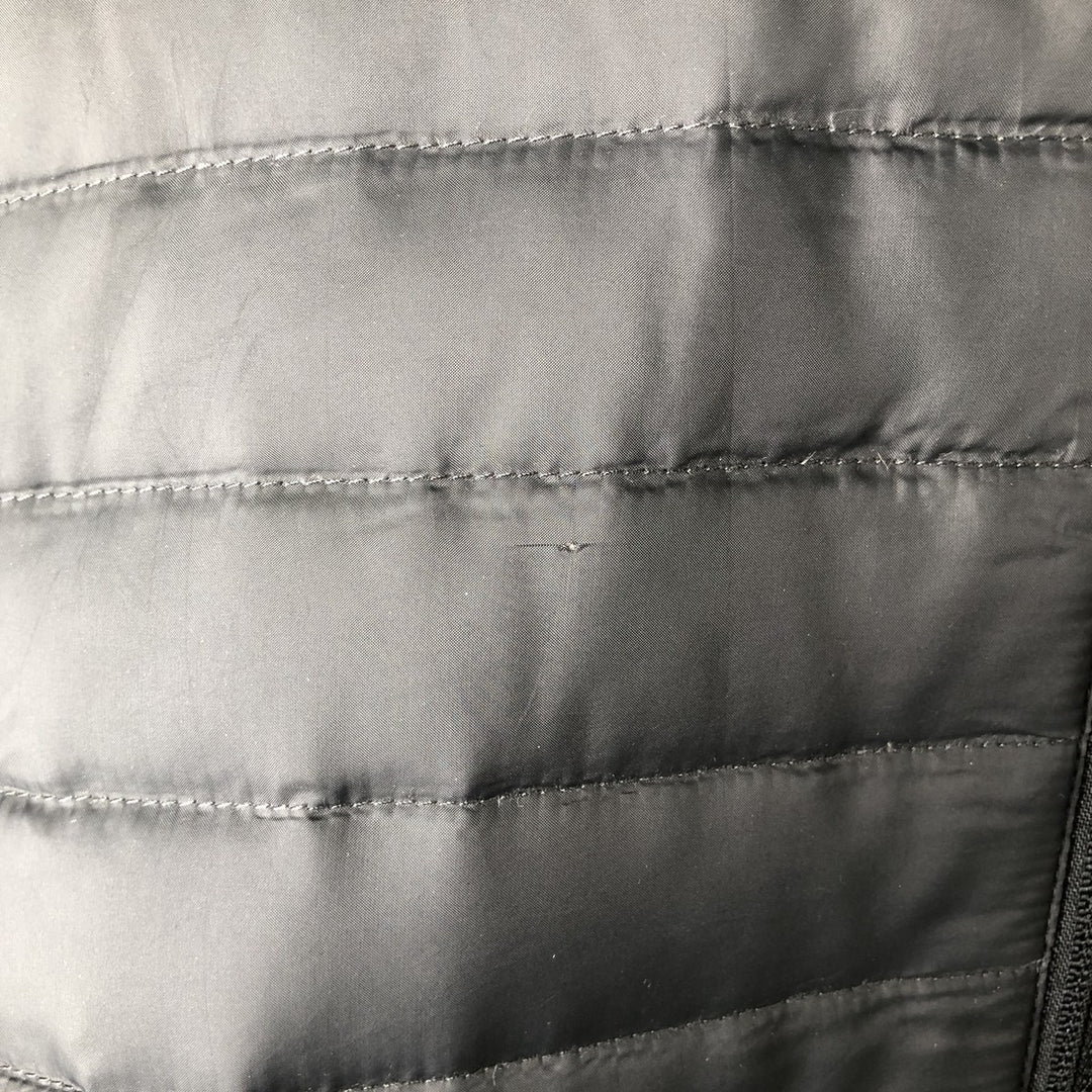 Eddie Bauer 650 Fill Power Down Jacket, Men's Size L polyester Charcoal Vintage Second Hand