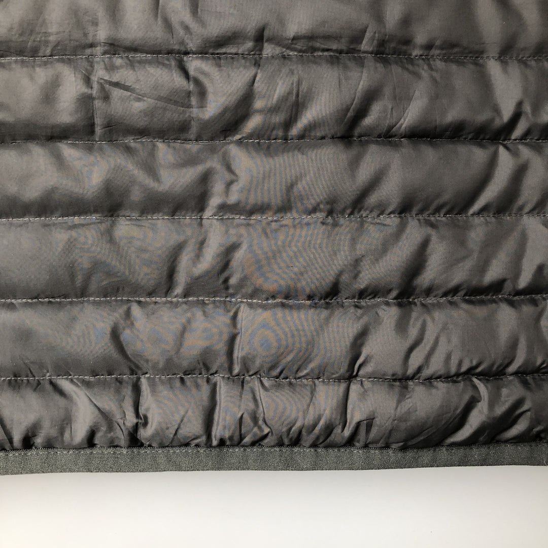 Eddie Bauer 650 Fill Power Down Jacket, Men's Size L polyester Charcoal Vintage Second Hand