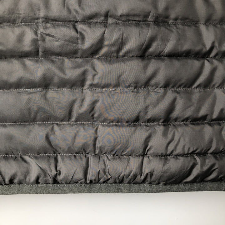 Eddie Bauer 650 Fill Power Down Jacket, Men's Size L polyester Charcoal Vintage Second Hand