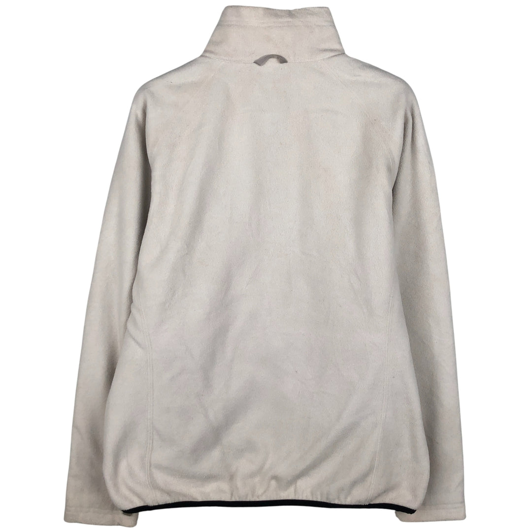 The North Face Women's Fleece Jacket, Size L polyester white type Vintage Second Hand