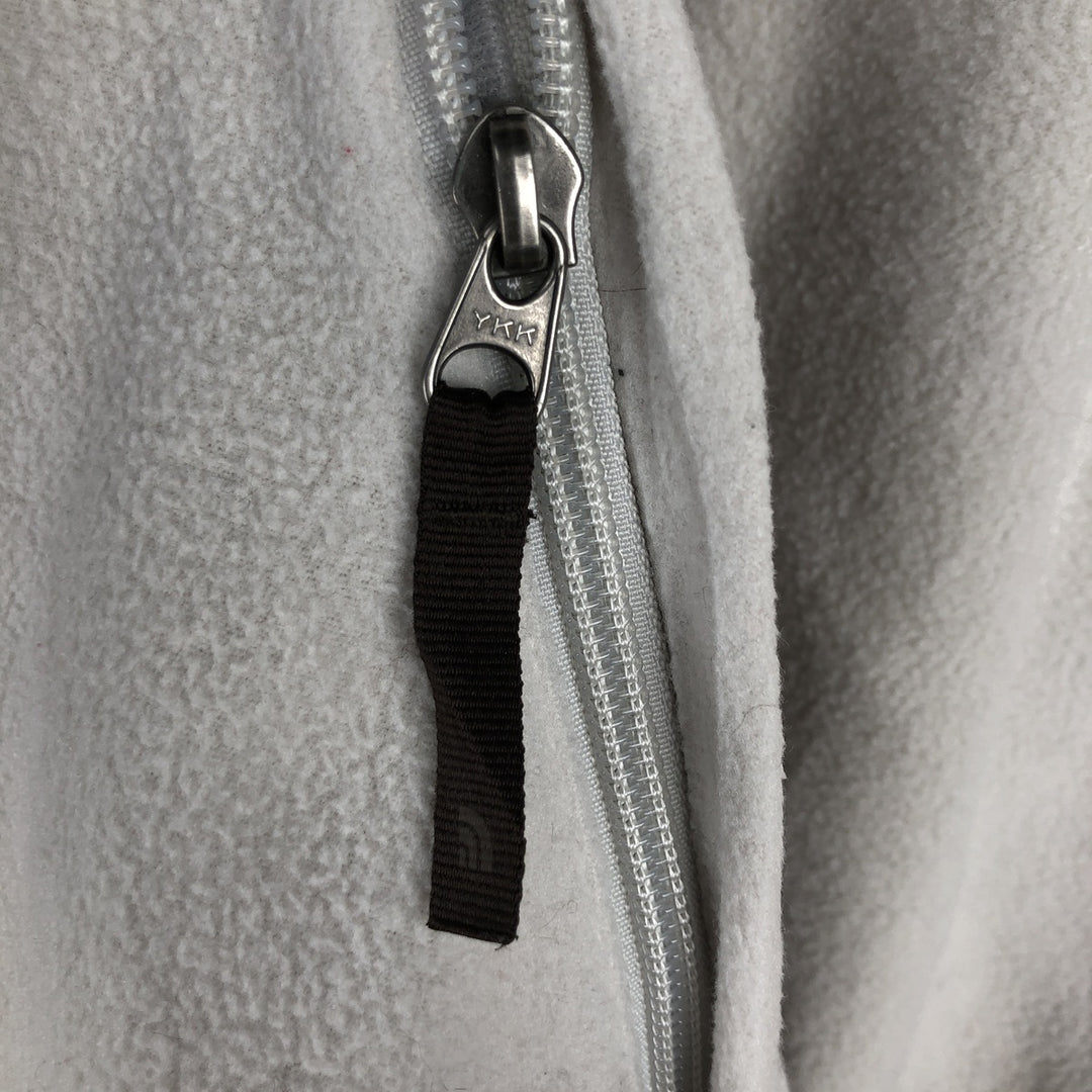 The North Face Women's Fleece Jacket, Size L polyester white type Vintage Second Hand