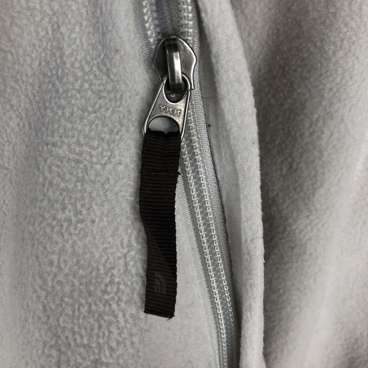 The North Face Women's Fleece Jacket, Size L polyester white type Vintage Second Hand