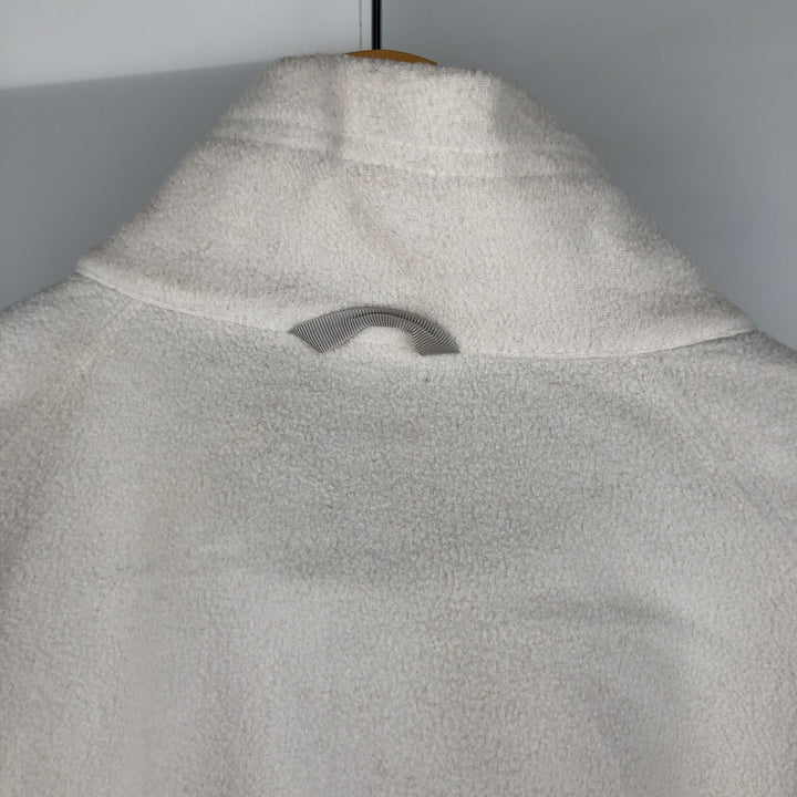 The North Face Women's Fleece Jacket, Size L polyester white type Vintage Second Hand
