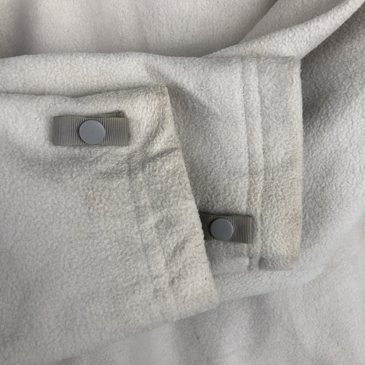 The North Face Women's Fleece Jacket, Size L polyester white type Vintage Second Hand