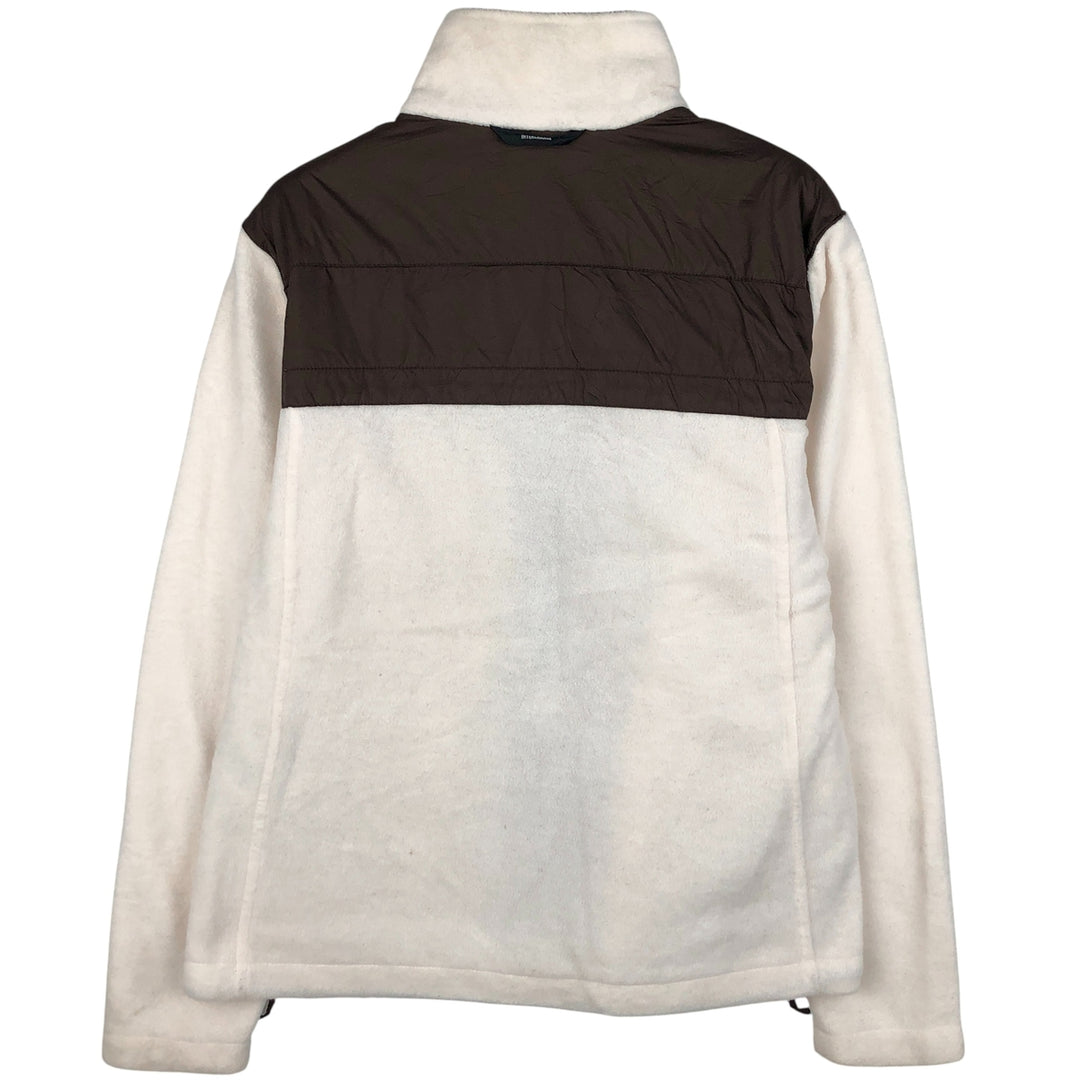 2000'S Columbia INTERCHANGE Fleece Jacket, Women's, Size XL polyester white type Vintage Second Hand