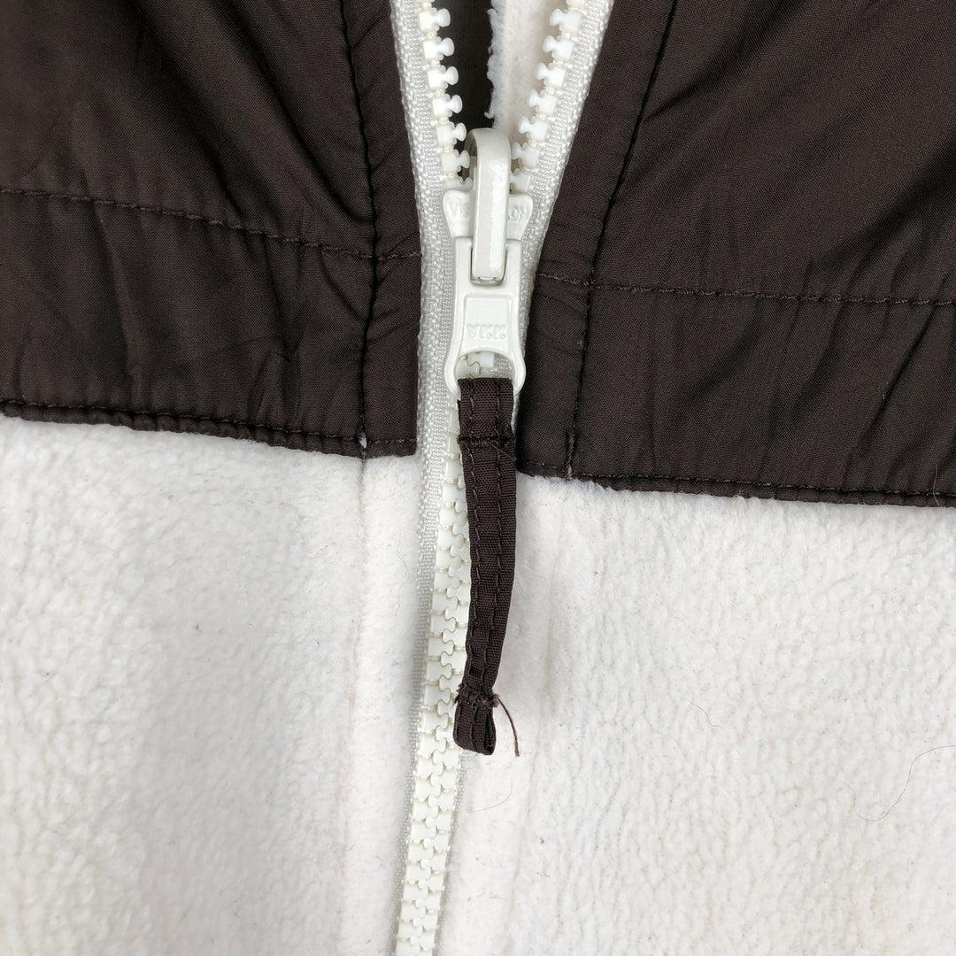 2000'S Columbia INTERCHANGE Fleece Jacket, Women's, Size XL polyester white type Vintage Second Hand