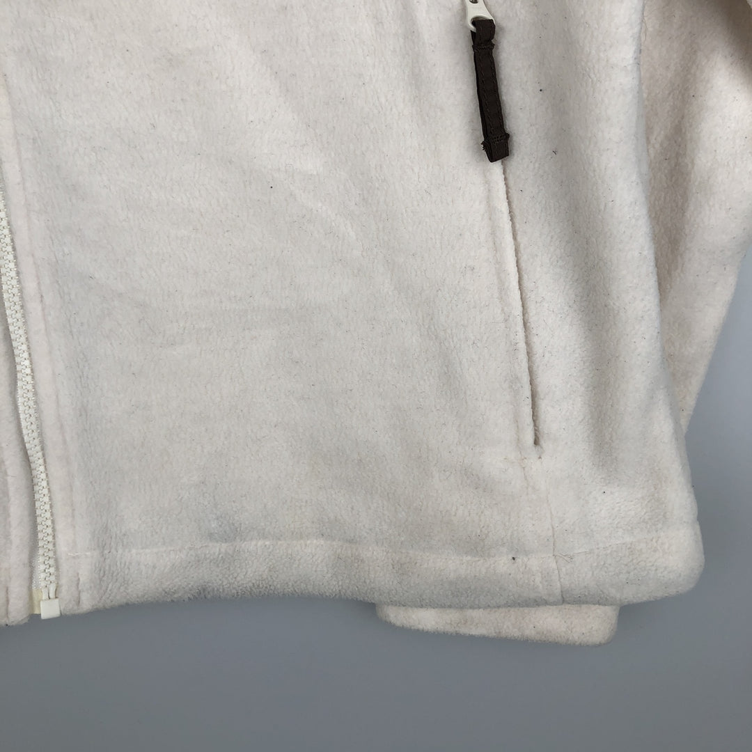 2000'S Columbia INTERCHANGE Fleece Jacket, Women's, Size XL polyester white type Vintage Second Hand