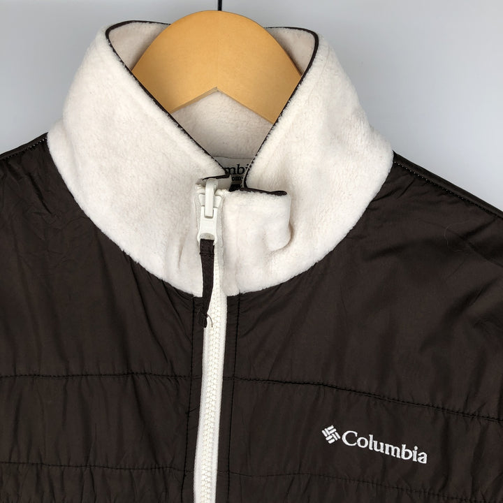 2000'S Columbia INTERCHANGE Fleece Jacket, Women's, Size XL polyester white type Vintage Second Hand