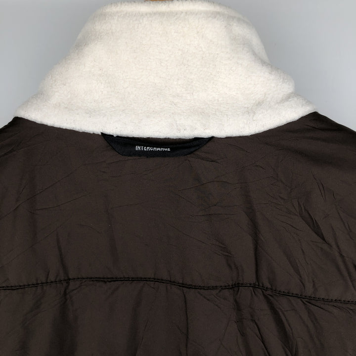 2000'S Columbia INTERCHANGE Fleece Jacket, Women's, Size XL polyester white type Vintage Second Hand