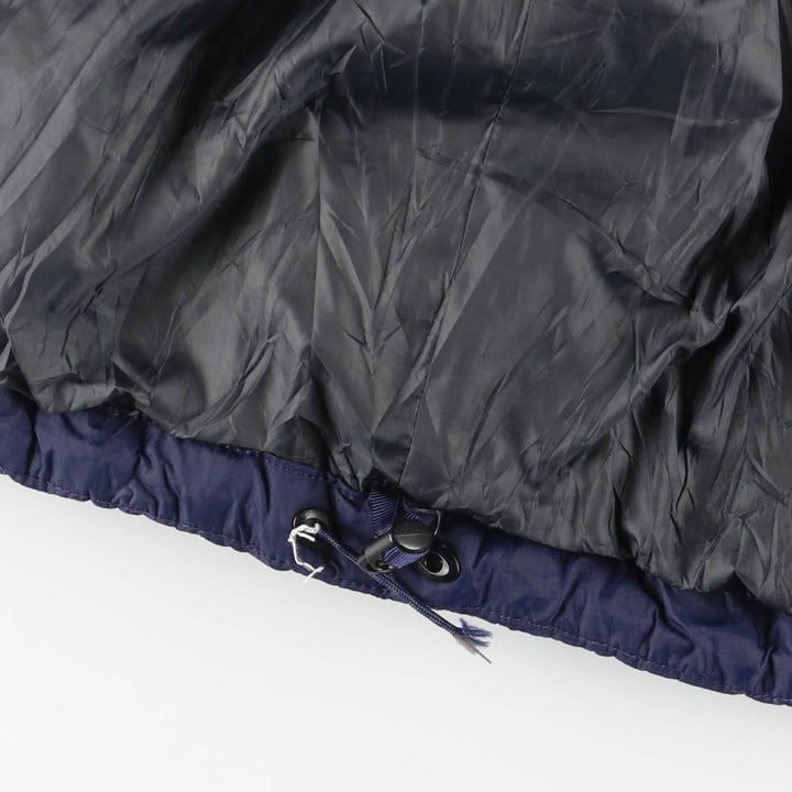 LLBean Ripstop Goose Down Jacket, Men's Size M Nylon navy blue type Vintage Second Hand