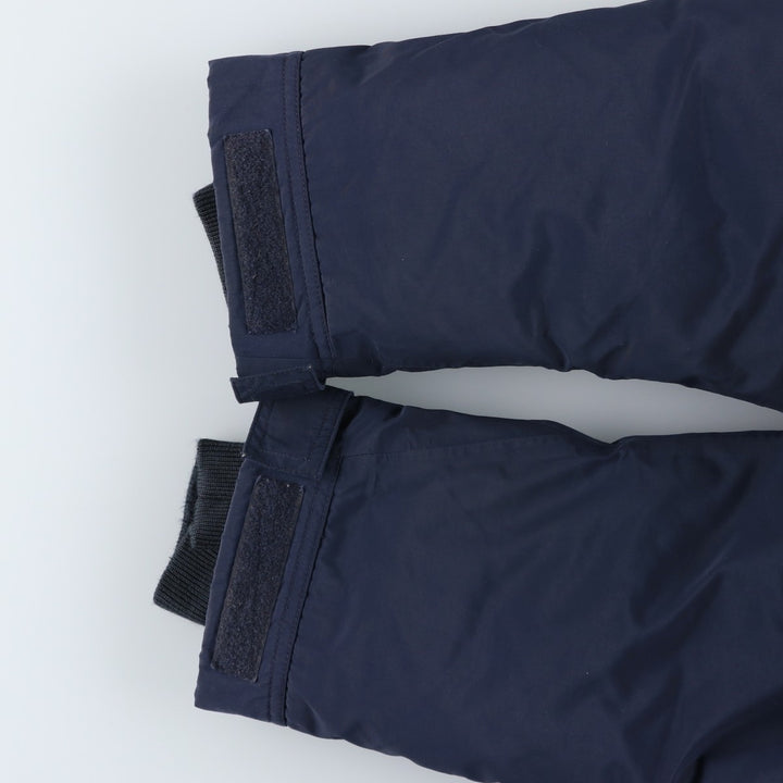 90s-00'S LLBean GORE-TEX Goose Down Jacket, Men's Size Medium, Vintage Nylon navy blue type Vintage Second Hand