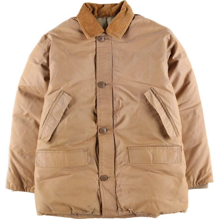 Special Price: 60s-70'S Pioneer Down Jacket, Men's Size XL, Vintage Down (insulation) beige type brown Vintage Second Hand