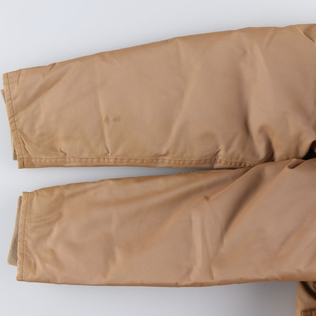 Special Price: 60s-70'S Pioneer Down Jacket, Men's Size XL, Vintage Down (insulation) beige type brown Vintage Second Hand