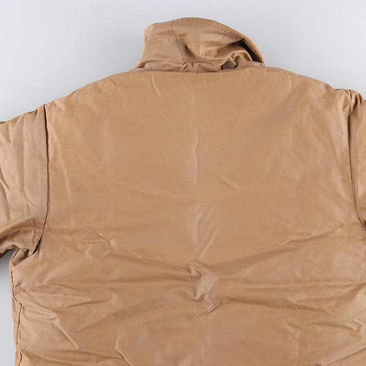 Special Price: 60s-70'S Pioneer Down Jacket, Men's Size XL, Vintage Down (insulation) beige type brown Vintage Second Hand