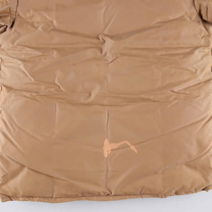Special Price: 60s-70'S Pioneer Down Jacket, Men's Size XL, Vintage Down (insulation) beige type brown Vintage Second Hand