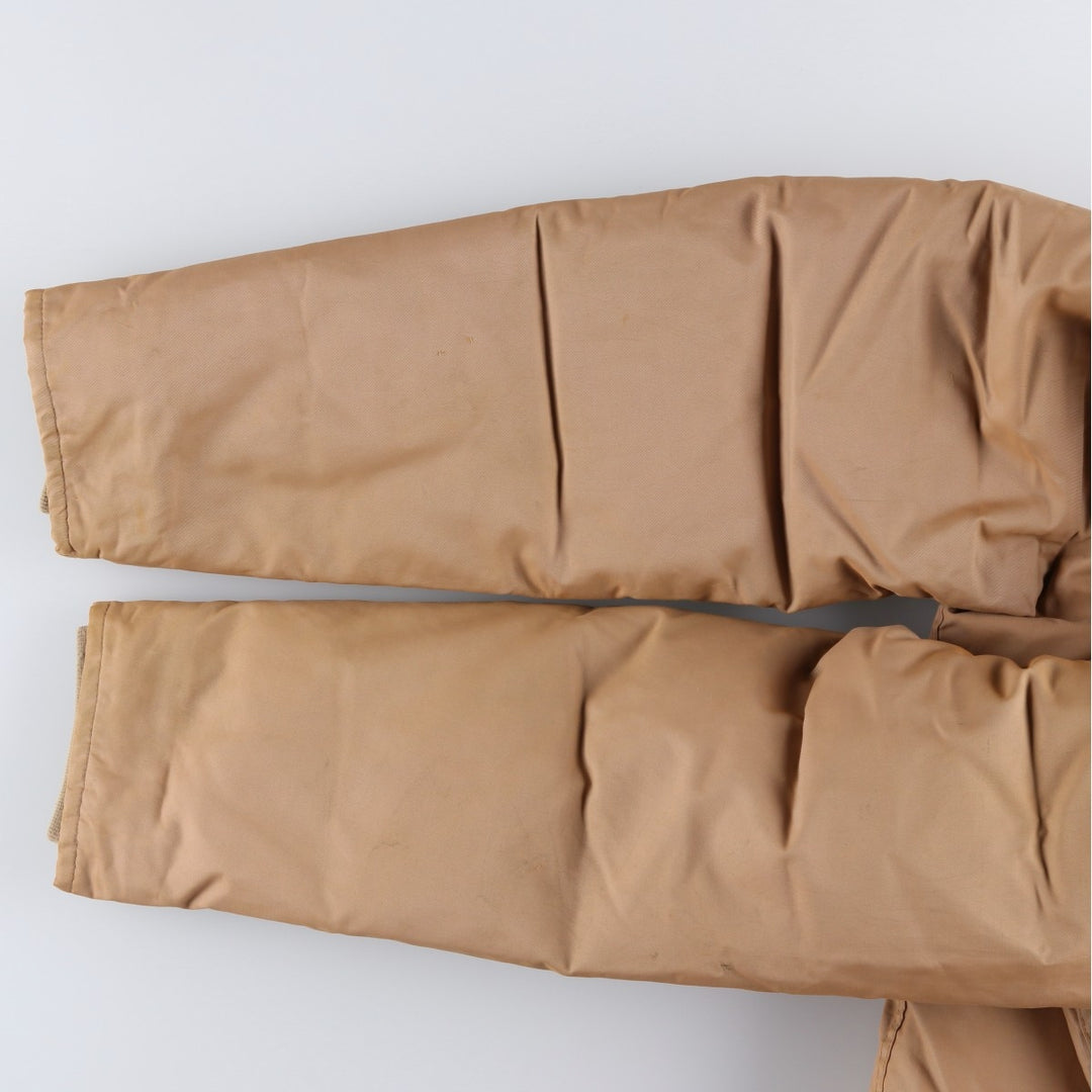Special Price: 60s-70'S Pioneer Down Jacket, Men's Size XL, Vintage Down (insulation) beige type brown Vintage Second Hand