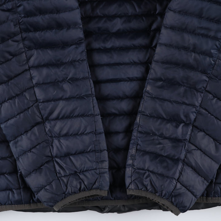 Eddie Bauer 650 Fill Power Down Jacket, Men's XL polyester navy blue type Vintage Second Hand