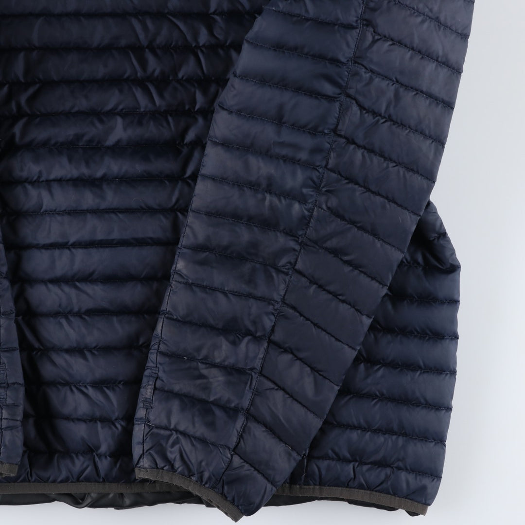 Eddie Bauer 650 Fill Power Down Jacket, Men's XL polyester navy blue type Vintage Second Hand