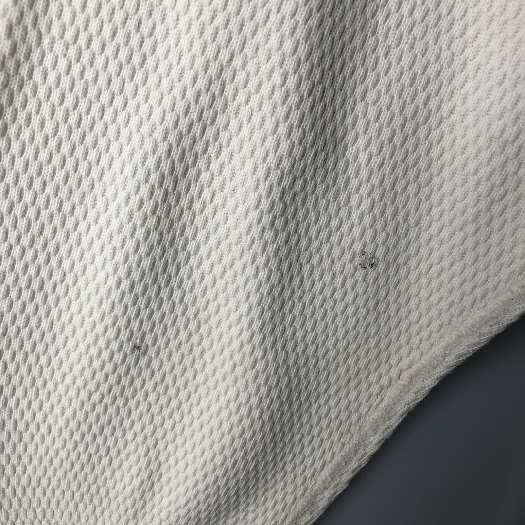 Vintage 1980'S JOCKEY Thermal Long Sleeve T-Shirt, Honeycomb, Made in USA, Men's XL cotton white type Vintage Second Hand