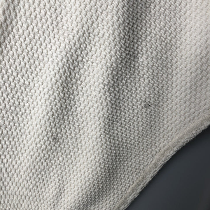 Vintage 1980'S JOCKEY Thermal Long Sleeve T-Shirt, Honeycomb, Made in USA, Men's XL cotton white type Vintage Second Hand