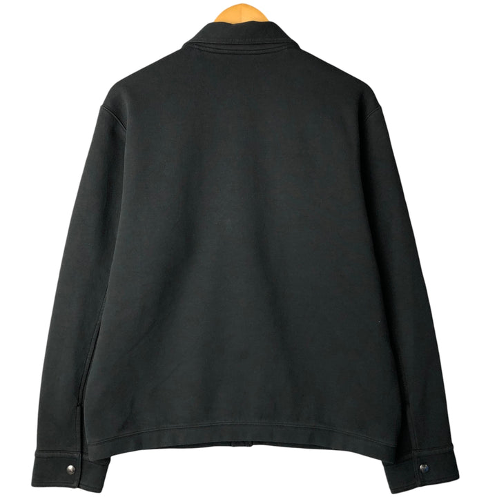 Ralph Lauren POLO RALPH LAUREN collared full-zip sweatshirt, men's size L cotton black type Vintage Second Hand