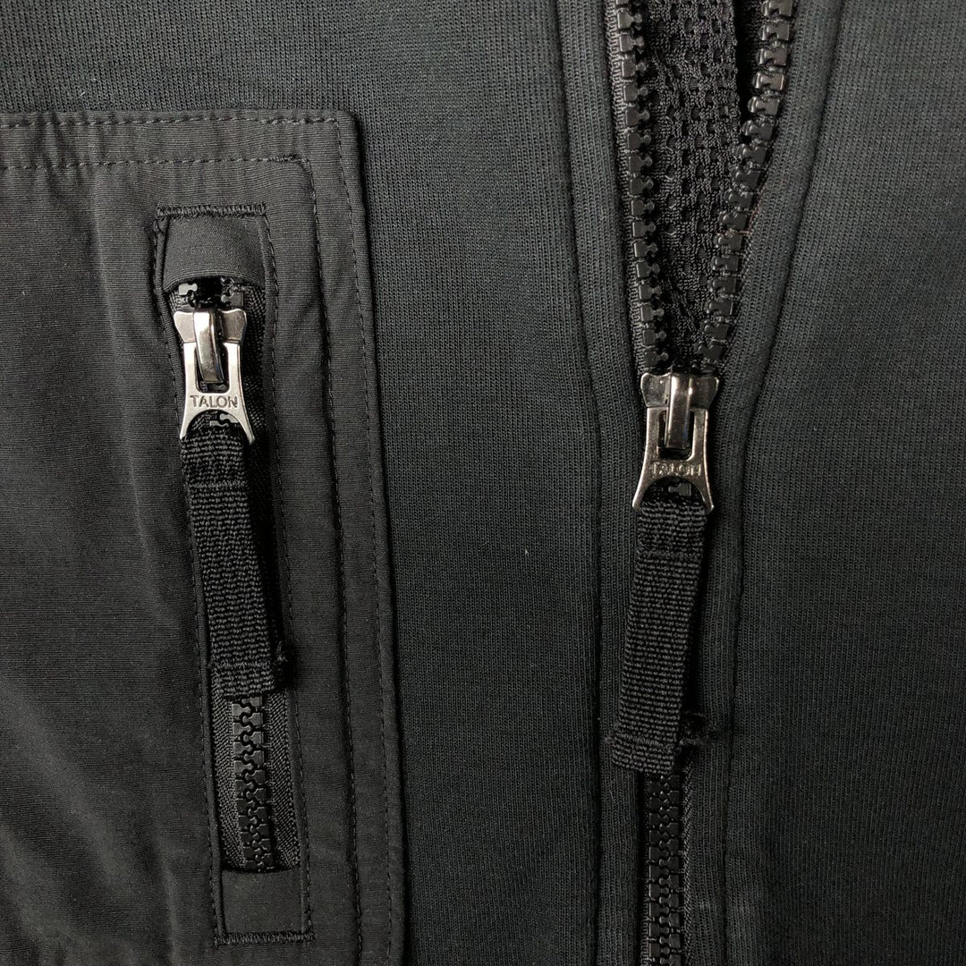 Ralph Lauren POLO RALPH LAUREN collared full-zip sweatshirt, men's size L cotton black type Vintage Second Hand