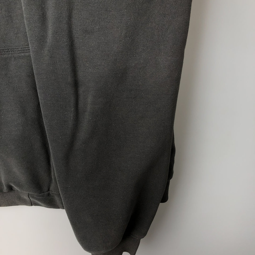 Carhartt Sweat Full Zip Hoodie Men's L size cotton Charcoal Vintage Second Hand