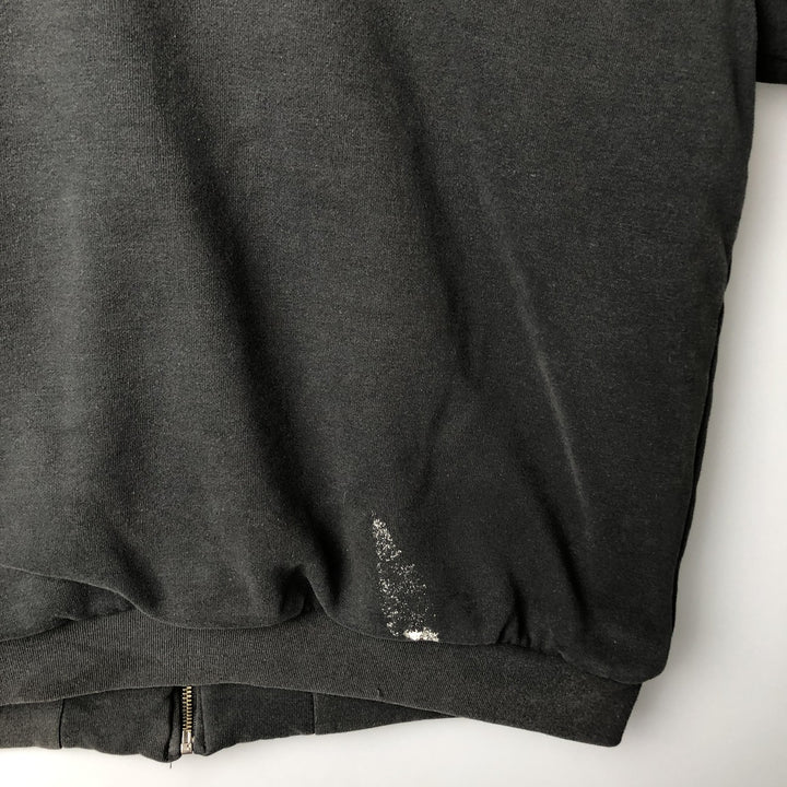 Carhartt Sweat Full Zip Hoodie Men's L size cotton Charcoal Vintage Second Hand