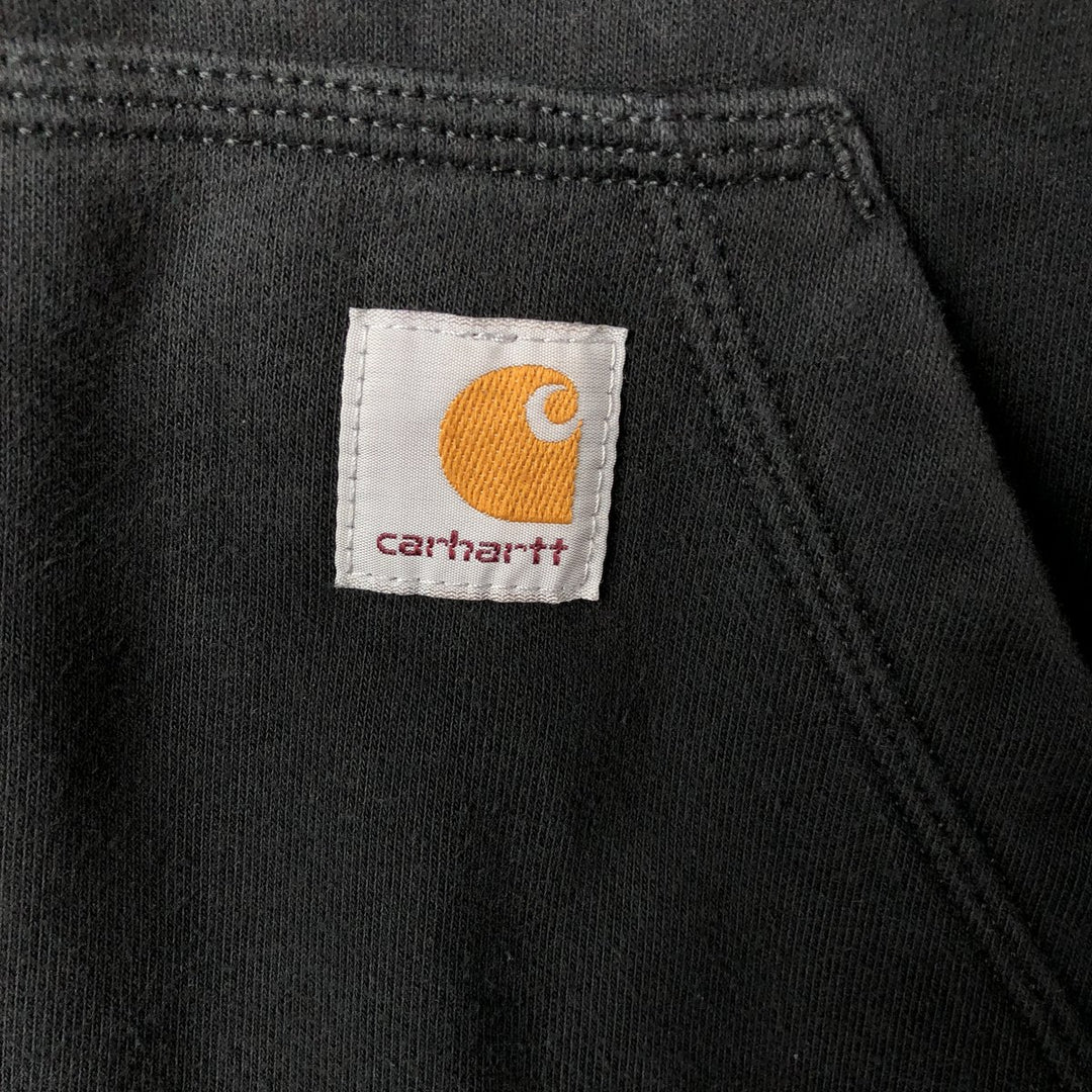 Carhartt ORIGINAL FIT Rain Defender Full-Zip Sweatshirt, Men's Size L cotton black type Vintage Second Hand