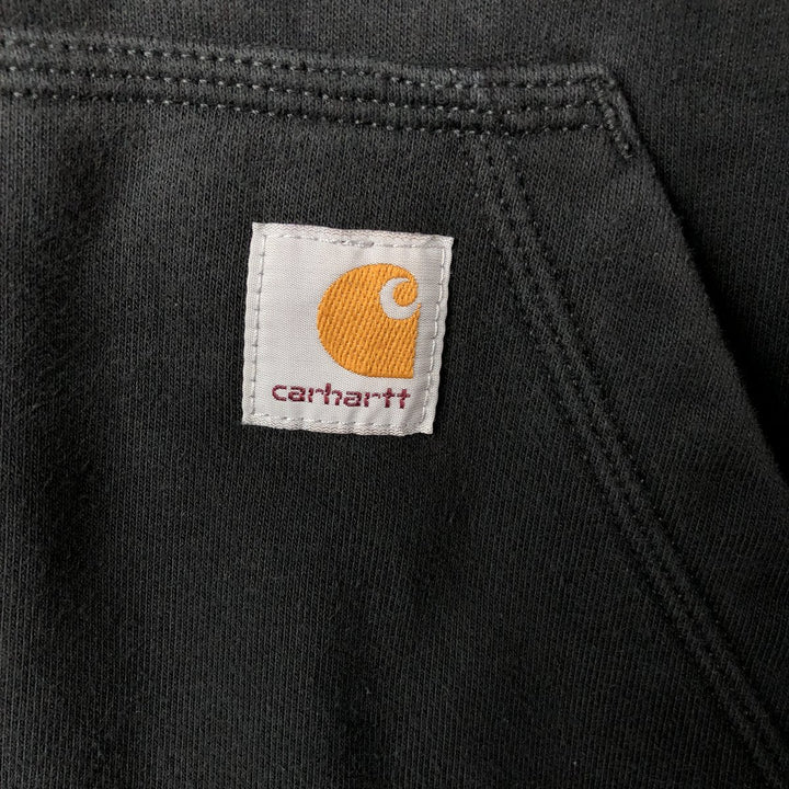 Carhartt ORIGINAL FIT Rain Defender Full-Zip Sweatshirt, Men's Size L cotton black type Vintage Second Hand