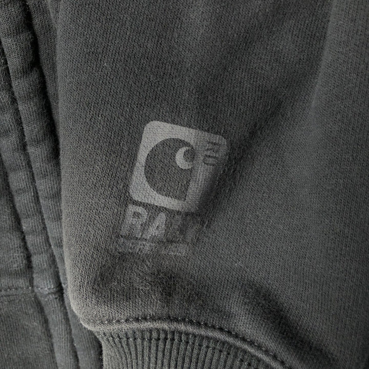 Carhartt ORIGINAL FIT Rain Defender Full-Zip Sweatshirt, Men's Size L cotton black type Vintage Second Hand
