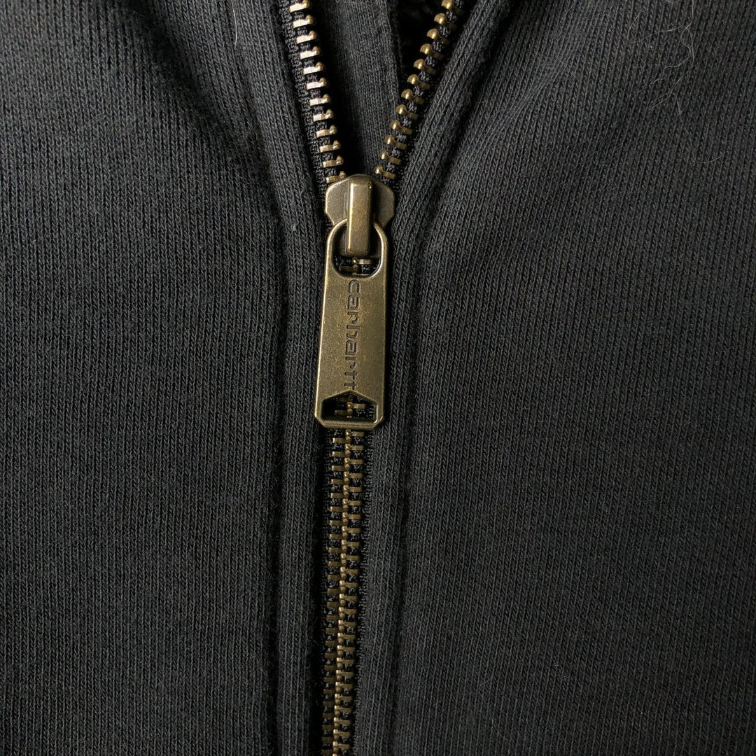 Carhartt Relaxed Fit Rain Defender Full-Zip Hoodie, Men's XXL cotton black type Vintage Second Hand